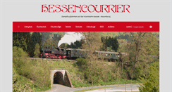 Desktop Screenshot of hessencourrier.de