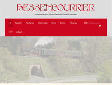 Tablet Screenshot of hessencourrier.de